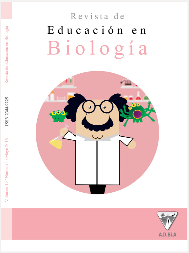 Vol. 19 Núm. 1 (2016): Revista de Educación en Biología | Revista de  Educación en Biología