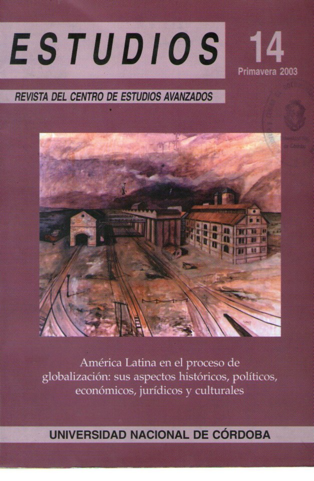 					Ver Núm. 14 (2003): América Latina en el proceso de globalización: sus aspectos históricoa, políticos, económicos, jurídicos y culturales
				