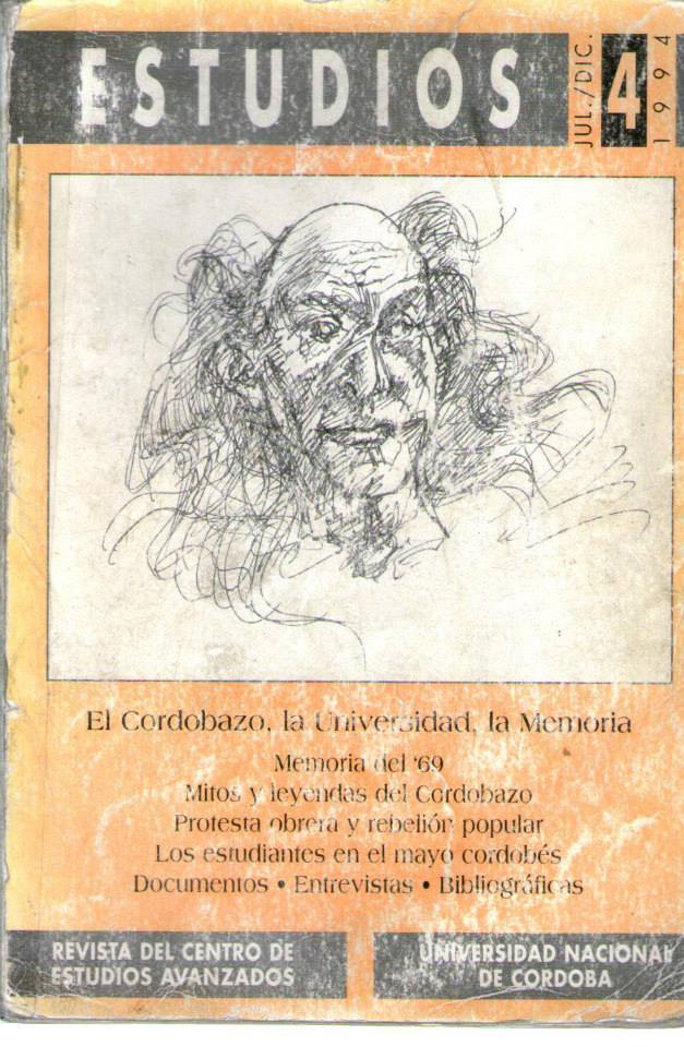 					Ver Núm. 4 (1994): El Cordobazo, La Universidad, La Memoria
				