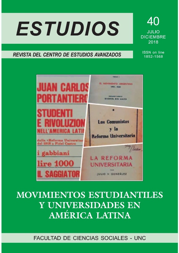 					Ver Núm. 40 (2018): Movimientos estudiantiles y universidades en América Latina
				
