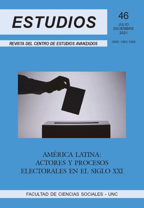 					Ver Núm. 46 (2021): América Latina: actores y procesos electorales en el siglo XXI
				