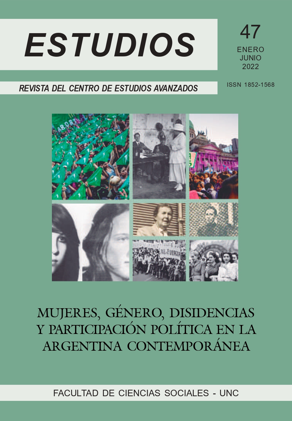 					Ver Núm. 47 (2022): Mujeres, género, disidencias y participación política en la Argentina contemporánea
				