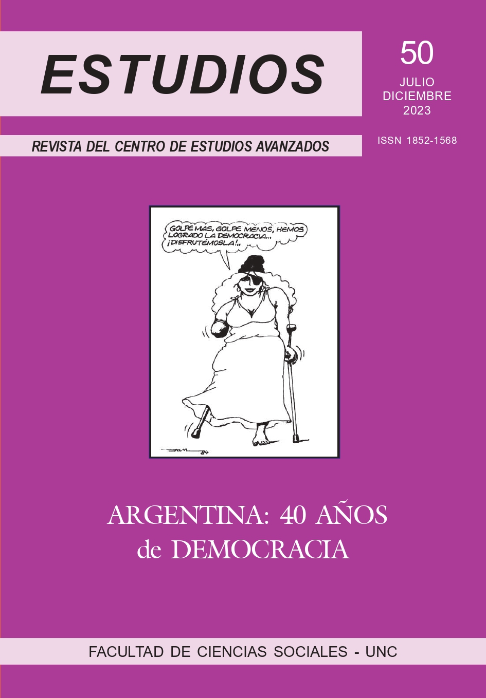 					Ver Núm. 50 (2023): Argentina : 40 años de democracia
				