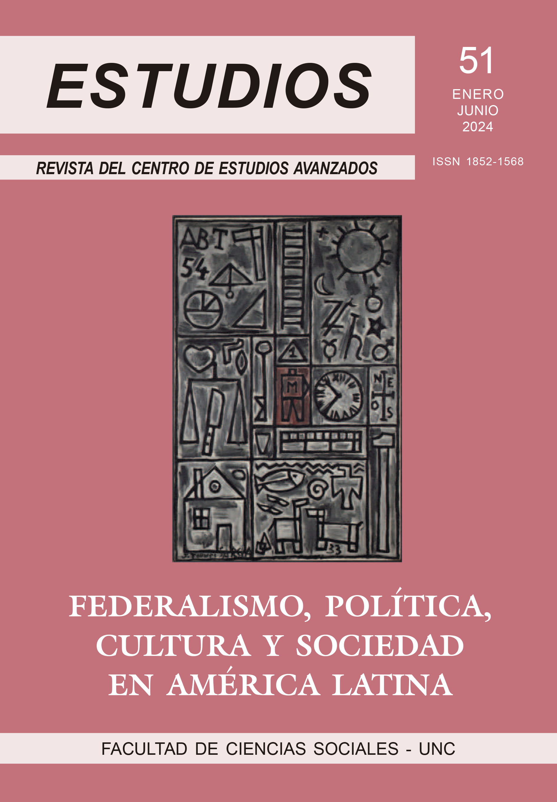 					Ver Núm. 51 (2024): Federalismo, política, cultura y sociedad en América Latina
				