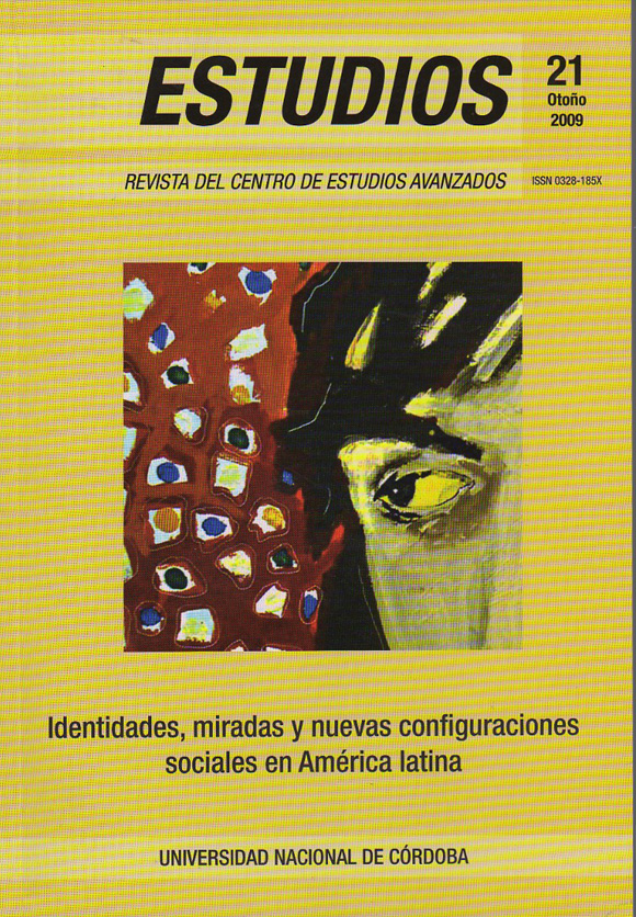 					Ver Núm. 21 (2009): Identidades, Miradas y nuevas configuraciones sociales en América latina
				
