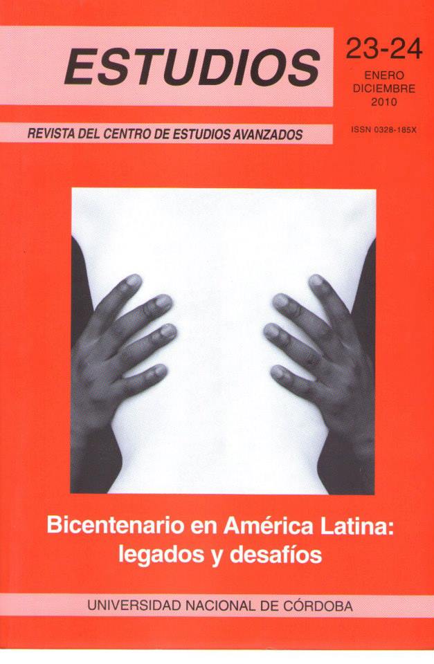 					Ver Núm. 23/24 (2010): Bicentenario en América Latina: legados y destinos
				