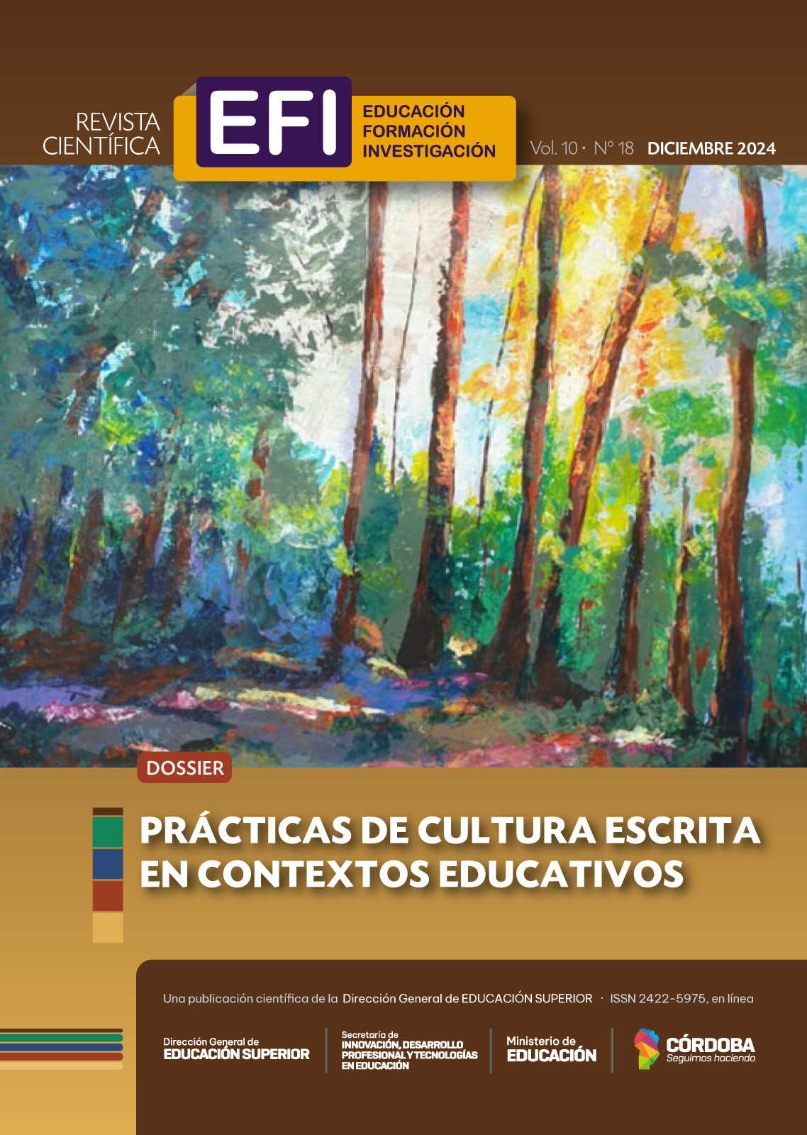 					Ver Vol. 10 Núm. 18 (2024): PRÁCTICAS DE CULTURA ESCRITA EN CONTEXTOS EDUCATIVOS
				