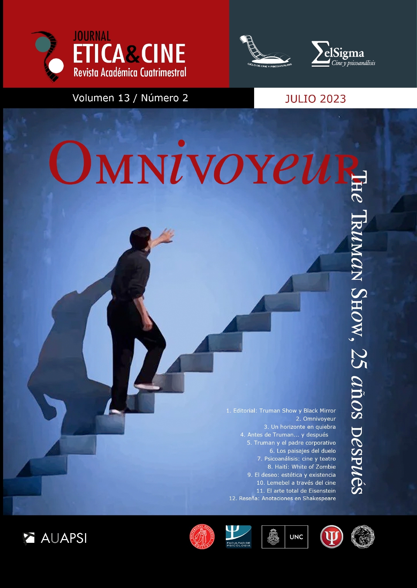 					Ver Vol. 13 Núm. 2 (2023): Omnivoyeur. The Truman Show: 25 años después
				
