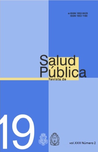 					Ver Vol. 23 Núm. 2 (2019): Revista de Salud Publica
				