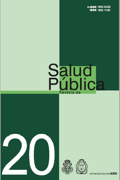					Ver Vol. 24 Núm. 2 (2020): Revista de Salud Pública
				