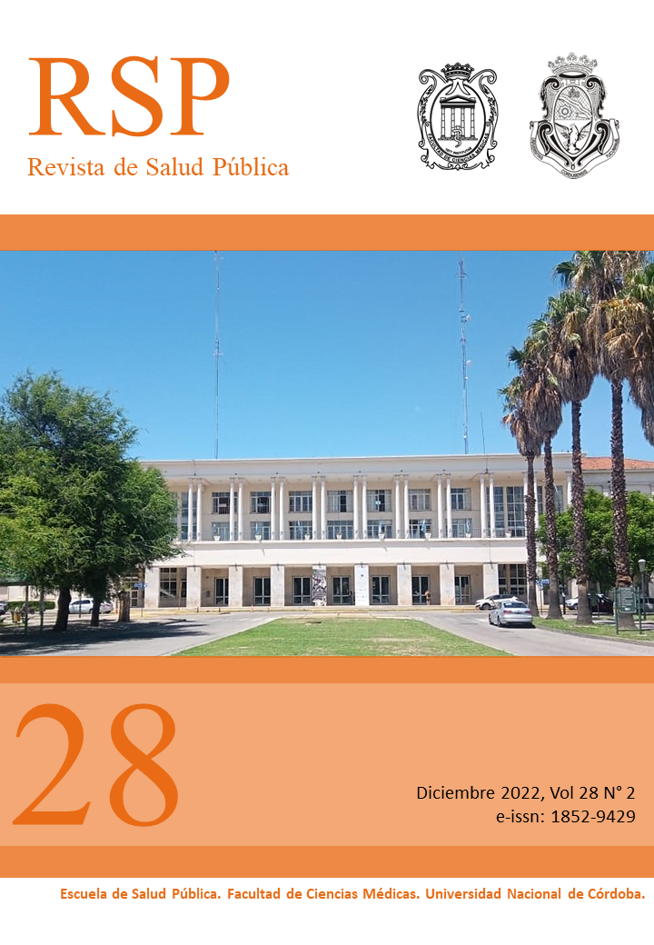 					Ver Vol. 28 Núm. 2 (2022): Revista de Salud Pública
				