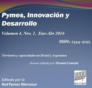					Ver Vol. 4 Núm. 1 (2016): Territorio y capacidades en Brasil y Argentina
				