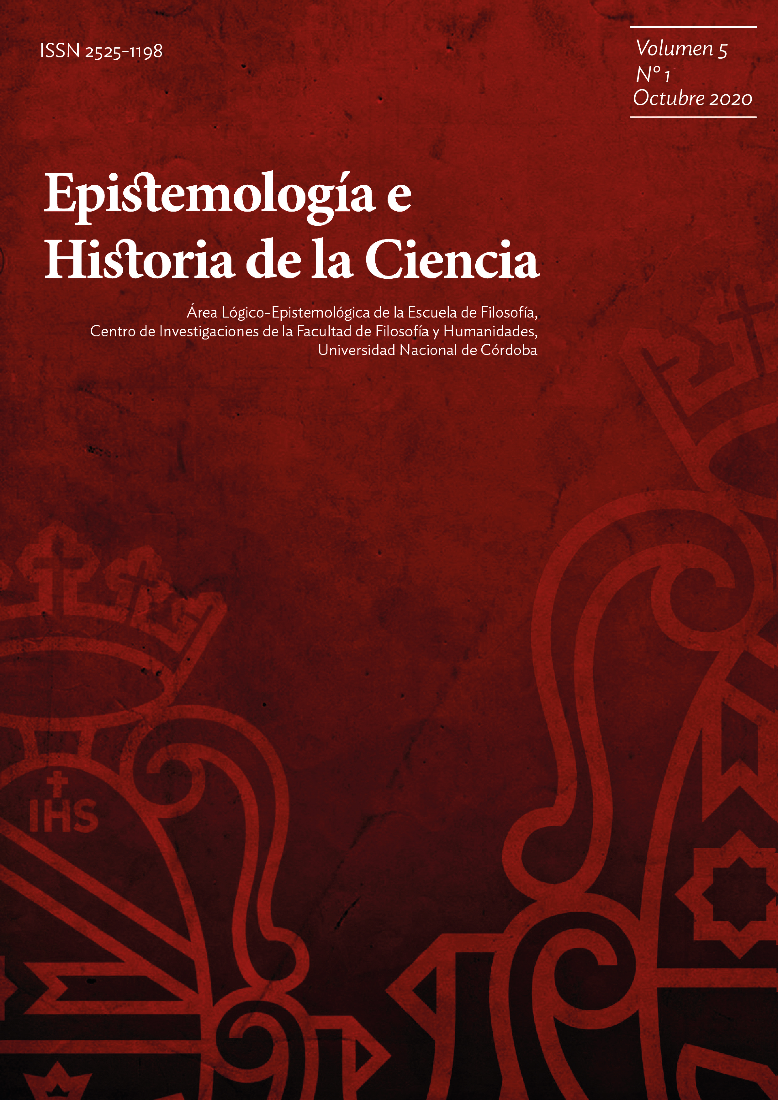 					Ver Vol. 5 Núm. 1 (2020): Epistemología e Historia de la Ciencia
				