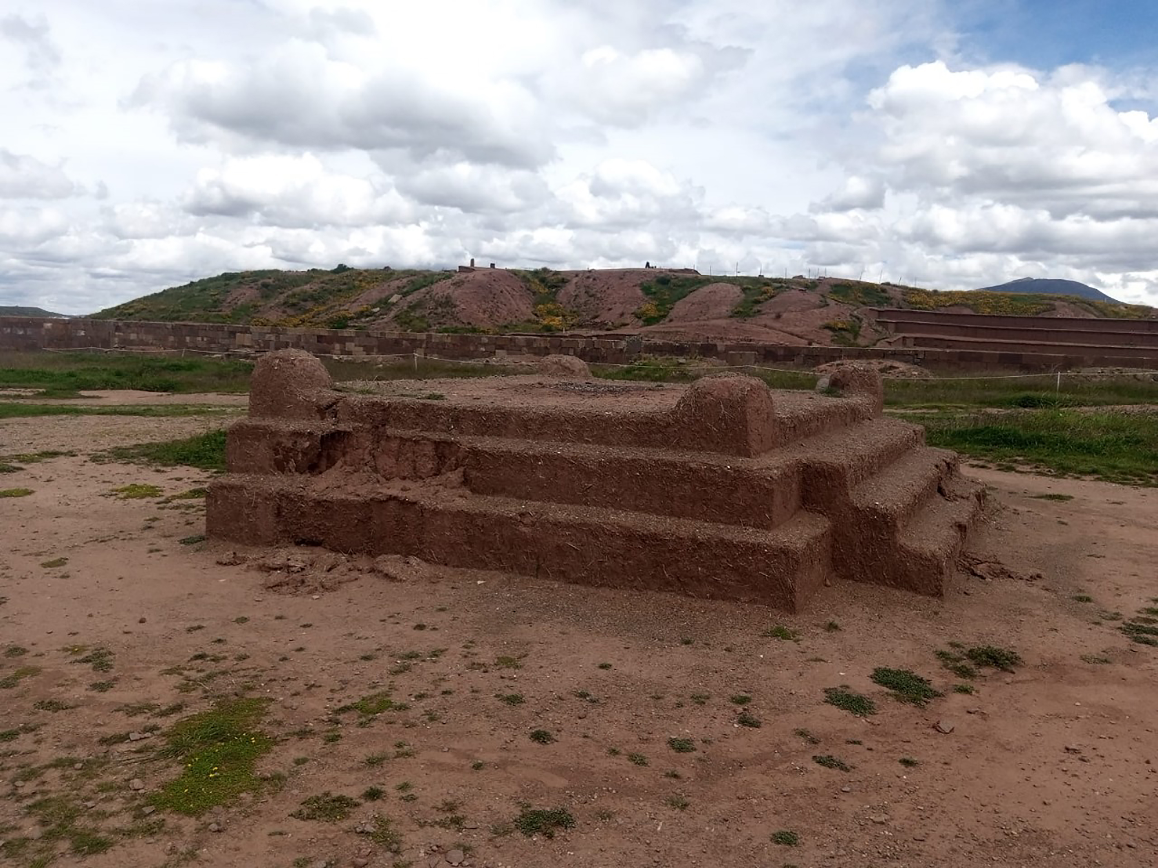 Vista de plataforma piramidal