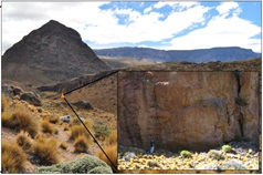 Vista del sitio arqueologico